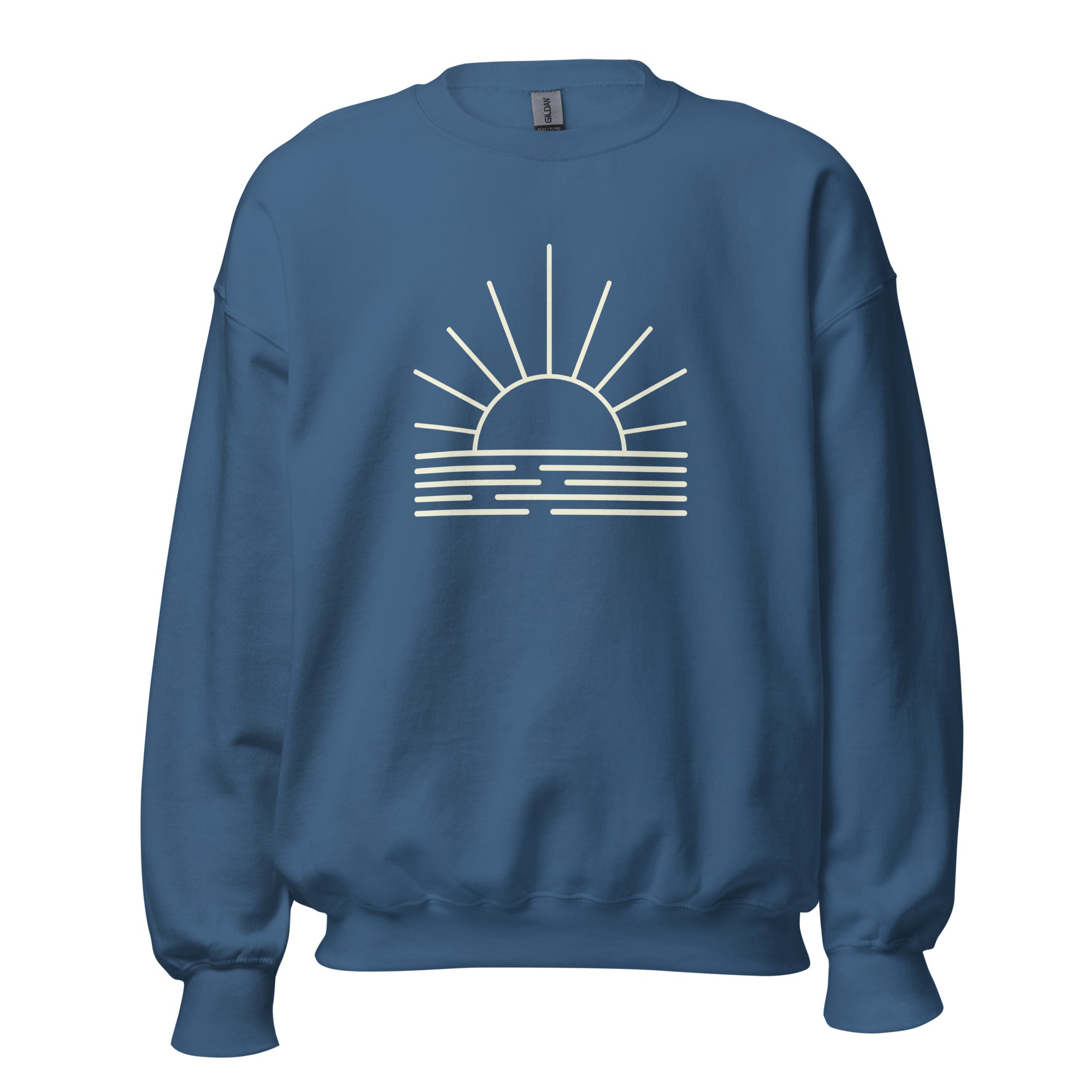 Customizable Indigo Blue Unisex Sweatshirt – Ani - another inspiration